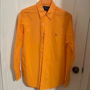 Polo by Ralph Lauren Men's Orange Shirt